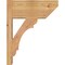 Ekena Millwork Olympic Slat Smooth Outlooker, Western Red Cedar, 7 1/2"W x 16"D x 20"H OUT08X16X20OLY06SWR - alternate 4